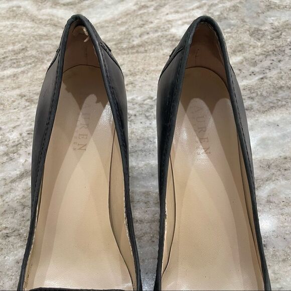 Lauren ralph lauren black heels size 8 - Picture 3 of 10